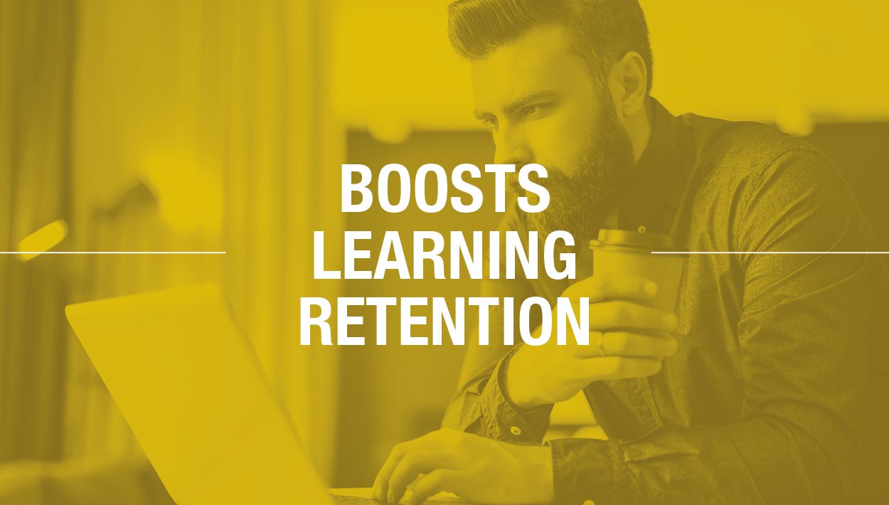 Boosts learning retention