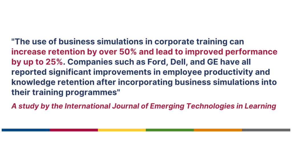 The use of business simulations in corporate training | MDA Training