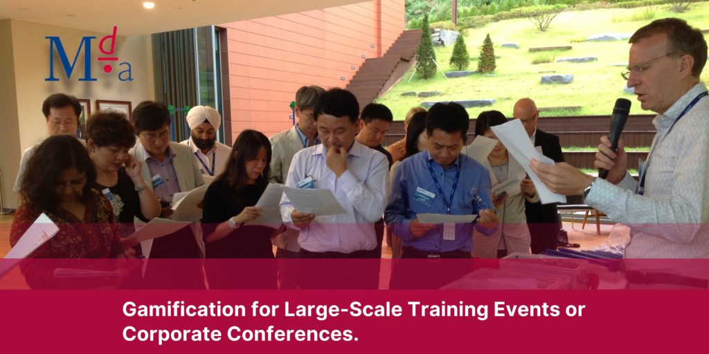Gamification for Large-Scale Training Events or Corporate Conferences | MDA Training
