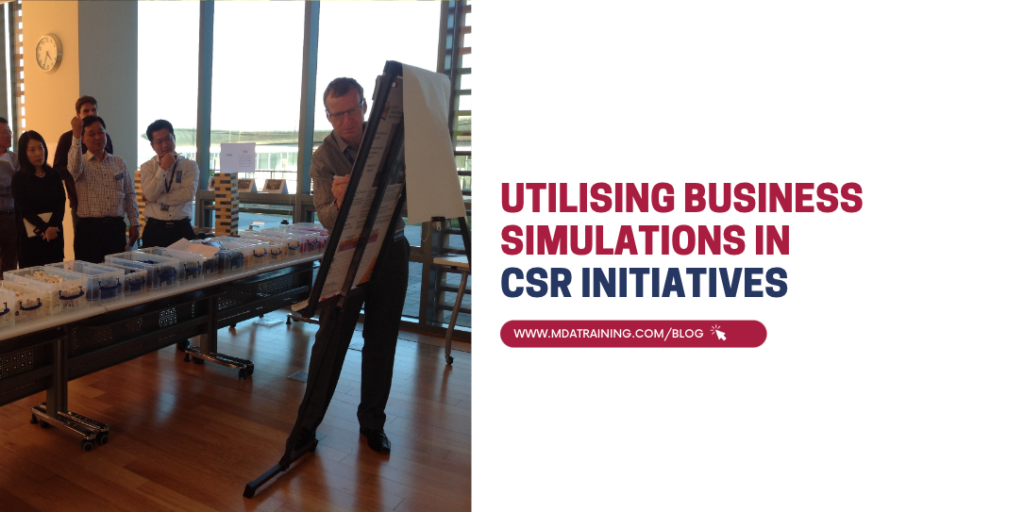 Utilising business simulations in CSR initiatives | MDA Training