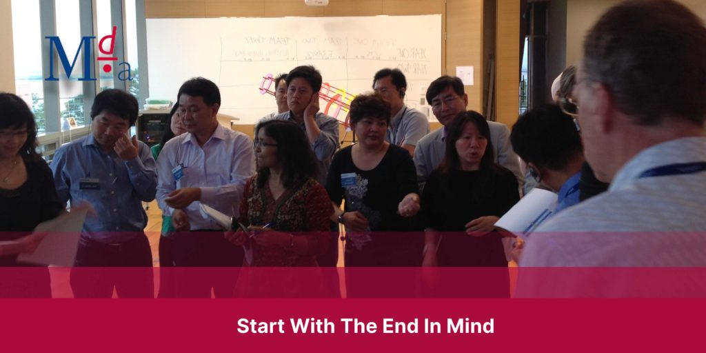 Start With The End In Mind | MDA Training