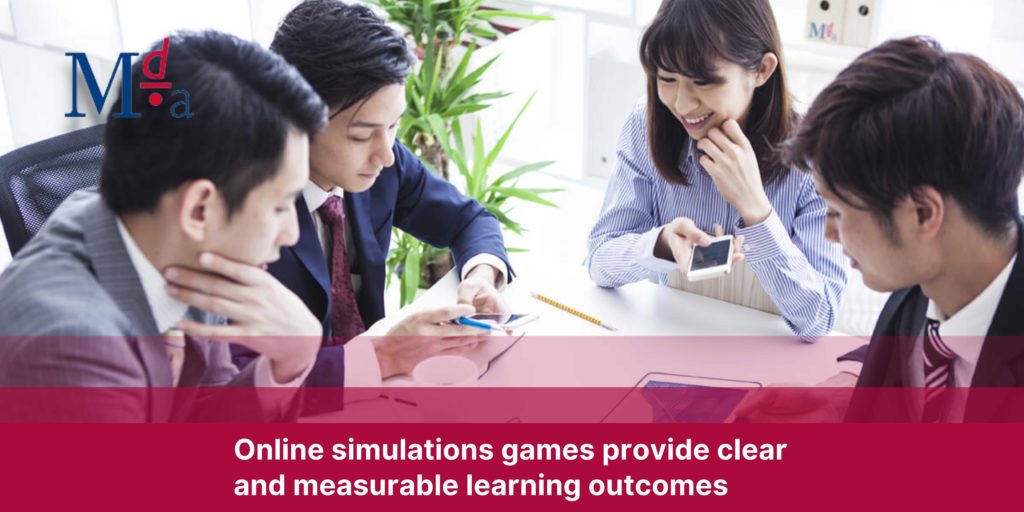 Online simulations games provide clear and measurable learning outcomes | MDA Training