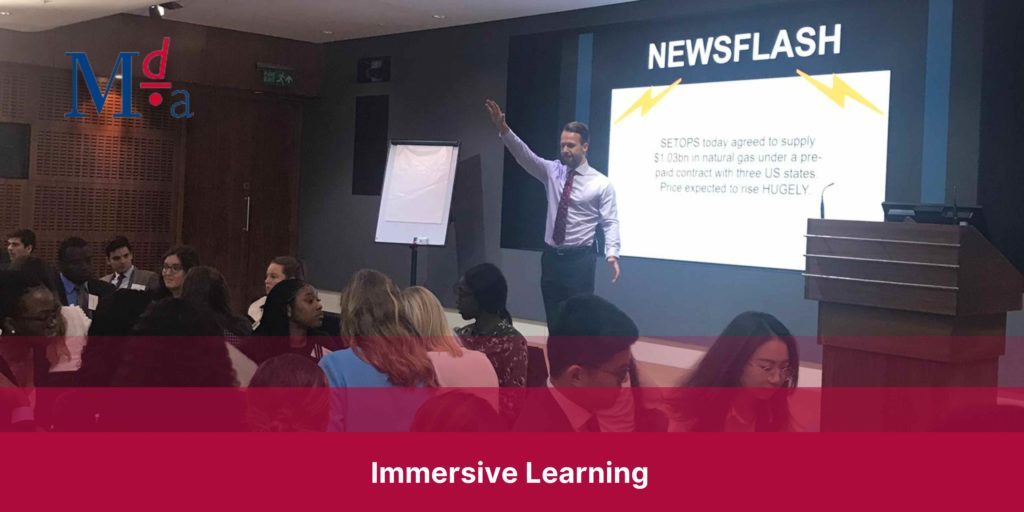 Immersive Learning | MDA Training