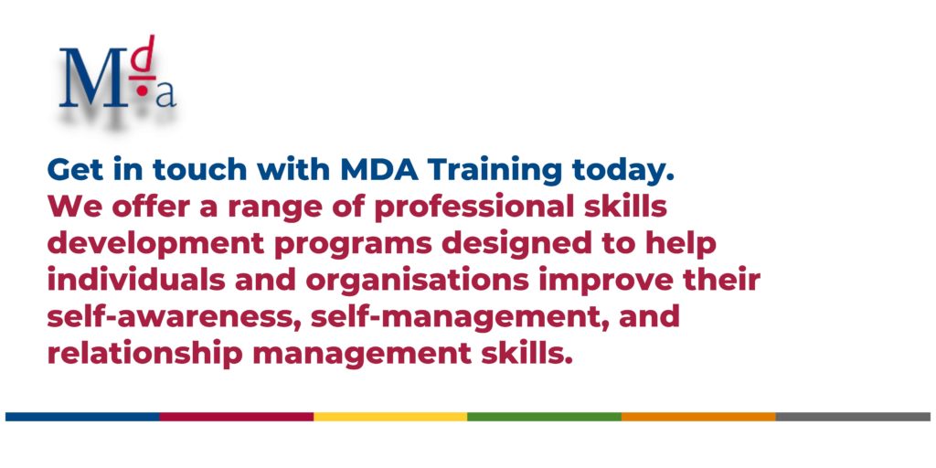 Get in touch with MDA Training | MDA Training 