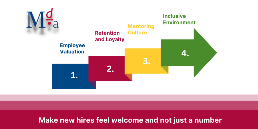 Make new hires feel welcome and not just a number | MDA Training