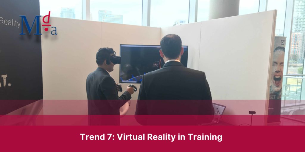 Trend 7: Virtual Reality in Training | MDA Training 