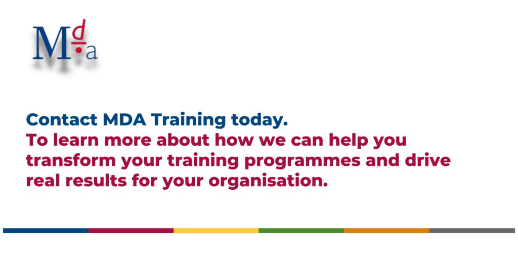 Contact MDA Training Today
