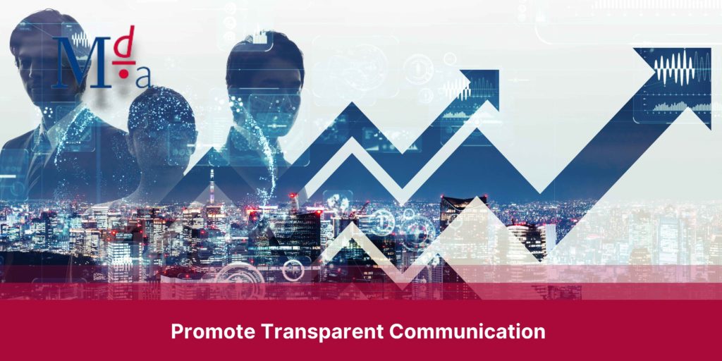 Promote Transparent Communication | MDA Training