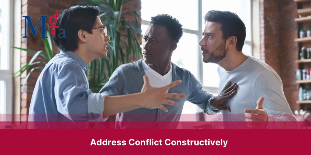 Address Conflict Constructively | MDA Training