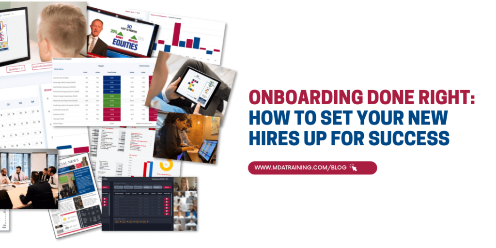 Onboarding Done Right: How to Set Your New Hires up for Success | MDA Training | MDA Training