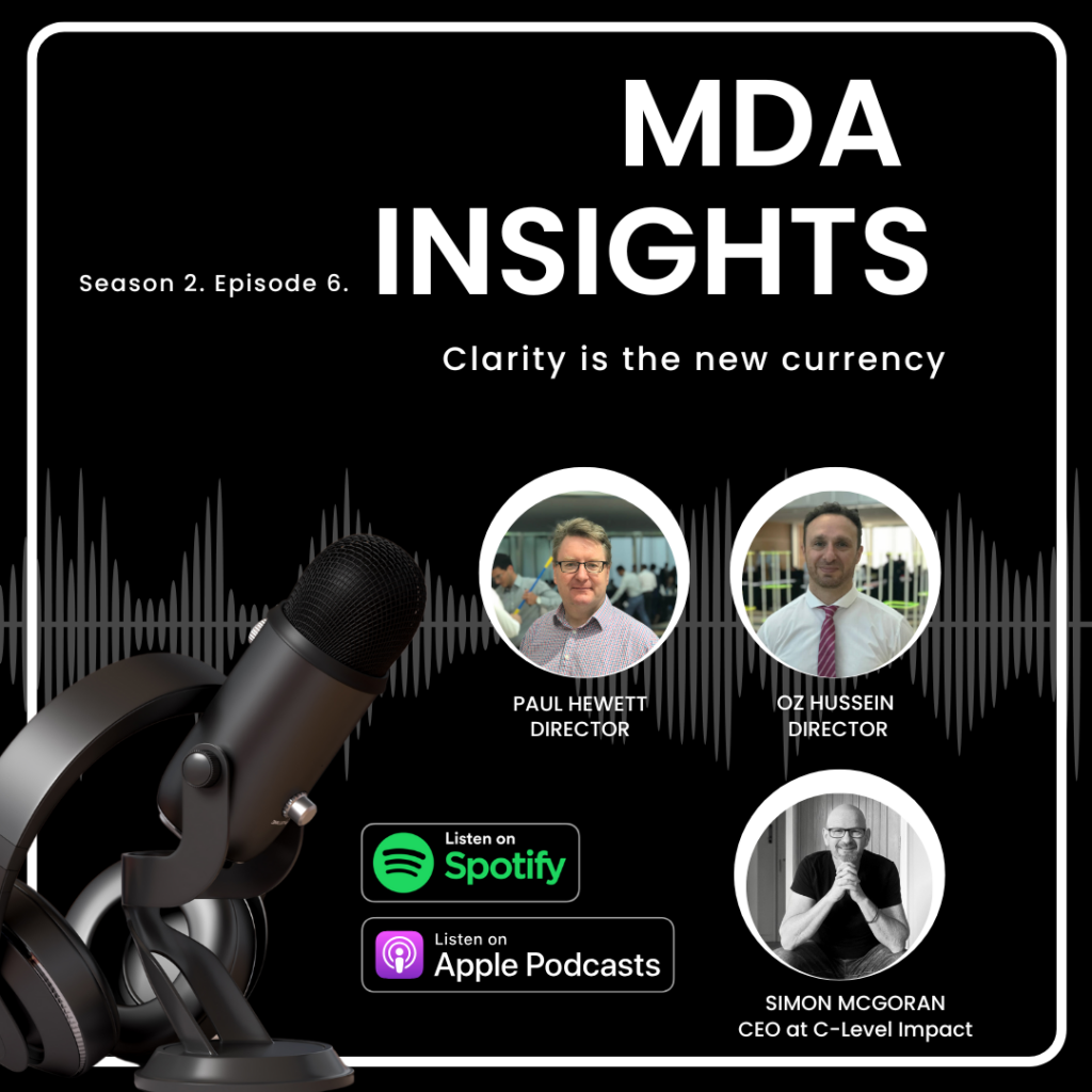 Clarity is the New Currency: How Top Executives Accelerate Success Through Alignment & Momentum | MDA Training